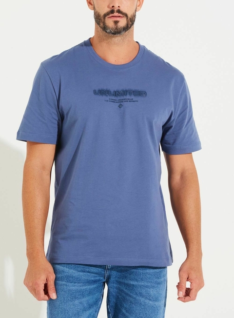 CAMISETA FORUM M AZUL VINTAGE INDIGO FCI FA8570AC-8873-4A58-A5CF-C428A458F806 - comprar online