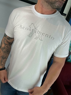 CAMISETA CASUAL MASC MC BRANCO - comprar online