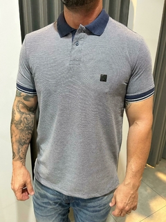 POLO ELASTANO MASC MC PRETO - comprar online