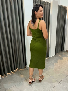 Imagem do VESTIDO CANELADO PP MARROM NOBUCK FCI 780B444A-641A-4E3B-8BD2-E308A46ABB05