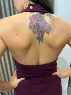 COLETE FRENTE UNICA RISCA LUREX VINHO na internet