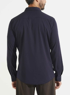 CAMISA SLIM FIT 2 AZUL OLYMPIC - Rouparia Conceito