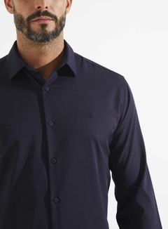 CAMISA SLIM FIT 2 AZUL OLYMPIC na internet