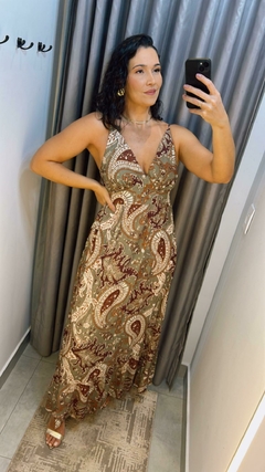VESTIDO EST MAXI CASHMERE EST MAXI CASHMERE na internet