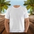 Remera Blanca Para Niños 100 % Algodón