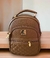 MOCHILA TIPO CROSS CON ASA DESMONTABLE 3 COMPARTIMENTOS (CAFE)