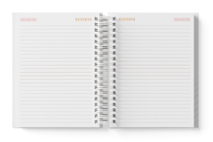Caderno Pautado - A5 - Corujinha azul - Eu amo ensinar - comprar online
