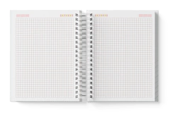 Caderno Pautado - A5 - Color 12 na internet