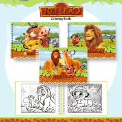 Livro de colorir - "Temas 3"