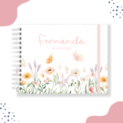Livro do bebê - Floral 3
