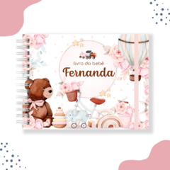 Livro do bebê - Brinquedos menina
