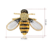 Broche Abelha - loja online