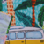 Bandeira decorativa Kombi Retrô - Zona Mágica
