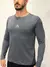 Camisa Adidas Dry-fit Manga Longa Cinza