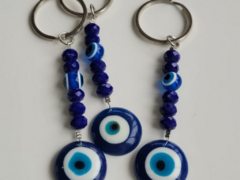 LLAVERO OJO TURCO (largo) - comprar online