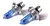 Lampara H4 Blue Visión 55w Efecto Xenón Luz Blanca X2 - (copia)