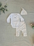Ajuar Rayado Beige - comprar online