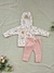 Conjunto Plush Flores - comprar online