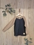 Camiseta Ml Combinada Negra, Almendra - comprar online