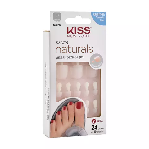 Kiss New York - Naturals - Pés