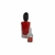 Frascos do perfume feminino Decant Sì Passione da Giorgio Armani, um de vidro vermelho e outro menor transparente.