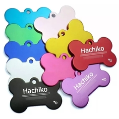 Placa para Mascotas Forma de Hueso - tienda en línea