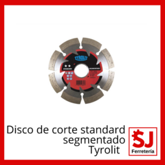 Disco de corte Standar Segmentado 4 1/2"