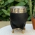 Mate imperial forrado en cuero interior de calabaza con fleje alpaca de diseños varios