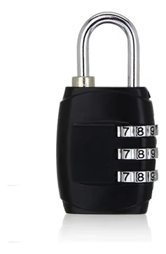 Candados De Combinación Metal Mini Antirrobo Varios Colores - comprar online