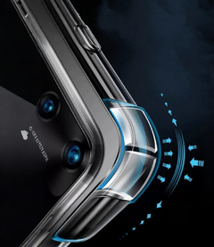 Funda Transparente Anti-golpes Para Moto Edge 40 Pro - PADOR
