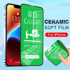 Vidrio Templado Cerámico 9d Full Para iPhone - comprar online