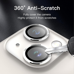 Protector Cámara Plateado Para iPhone Varios Modelos - comprar online
