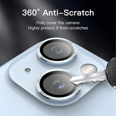 Protector Cámara Celeste Para iPhone Varios Modelos en internet