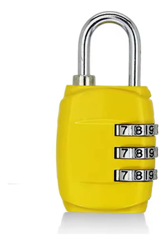 Imagen de Candados De Combinación Metal Mini Antirrobo Varios Colores