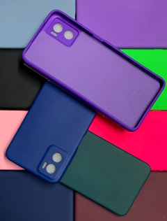 Funda Silicona Para Moto E22 Silicone Case