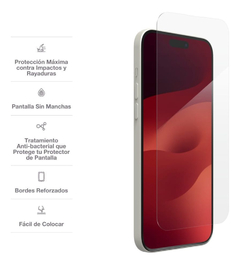 Vidrio Templado Para iPhone Calidad Premium - comprar online