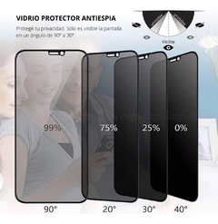 Vidrio Templado Anti Espia Para Motorola E22 9d Full - comprar online
