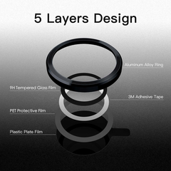 Protector Cámara Negro Para iPhone Varios Modelos en internet