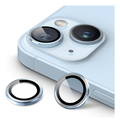 Protector Cámara Celeste Para iPhone Varios Modelos - tienda online