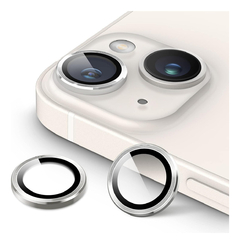 Protector Cámara Plateado Para iPhone Varios Modelos - tienda online