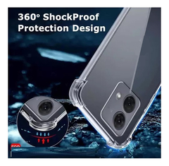 Funda Transparente Para Moto G85 Xt2427-1 Reforzada Space en internet