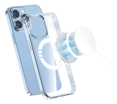 Funda Transparente Para iPhone 11 Pro Max Compatible Magsafe - comprar online