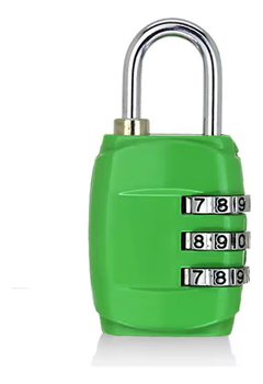 Candados De Combinación Metal Mini Antirrobo Varios Colores