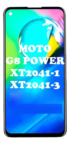 Modulo Pantalla Display Tactil Para Motorola G8 Power Xt2041