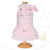 Vestido/Jardineira Funny Rosa para Pets