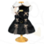Vestido Delicate Preto com Laços para Pets
