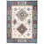 Tapete Sisal Aurora 05 Azul, vermelho, bege - comprar online