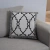 Capa de Almofada 45x45cm Grécia Jacquard Estampa Dupla Face