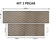 Tapete para Cozinha Antiderrapante Sisal - Kit 3 Peças Escoces - loja online