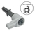 Kit 8 Travas P/ Tela Mosquiteira C/ Parafuso E Bucha Branco